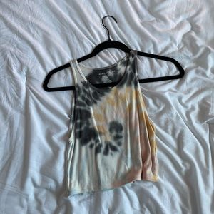 american eagle size small type dye tank top